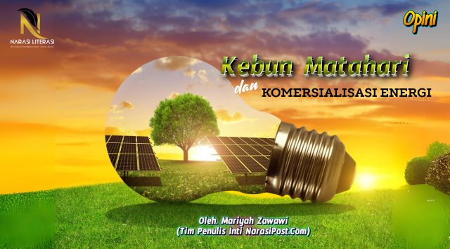 Kebun Matahari dan Komersialisasi Energi