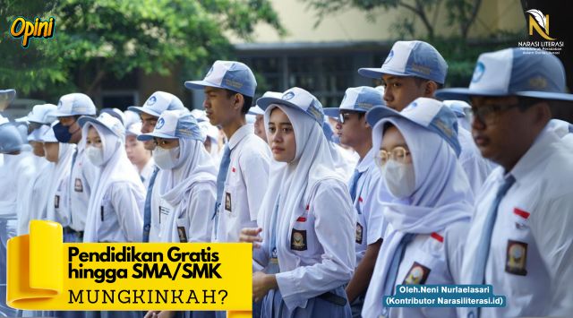 Pendidikan Gratis Hingga SMASMK