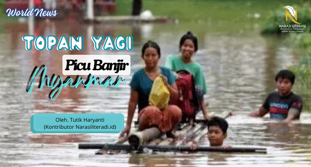 Topan Yagi Picu Banjir Myanmar