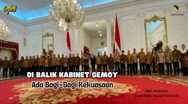 Di Balik Kabinet Gemoy Ada Bagi-Bagi Kekuasaan