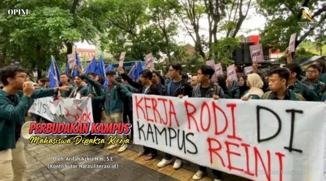 Perbudakan Kampus Mahasiswa Dipaksa Kerja