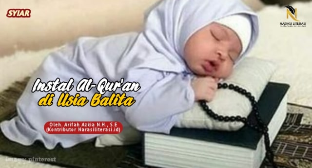 instal Al-Qur'an di usia Balita