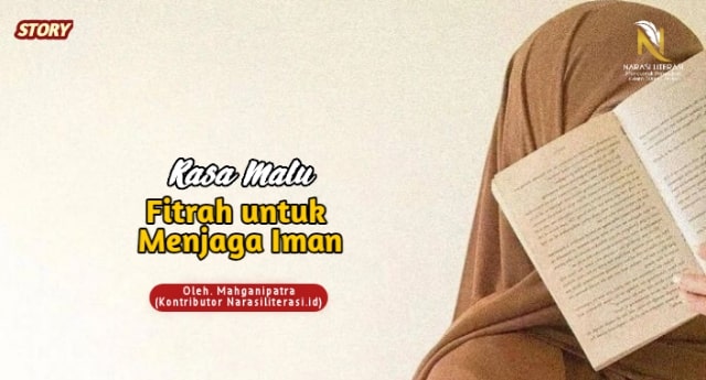 rasa malu fitrah menjaga iman