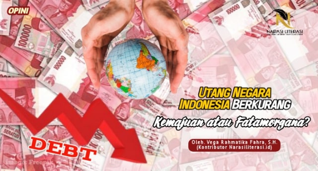 utang negara Indonesia berkurang