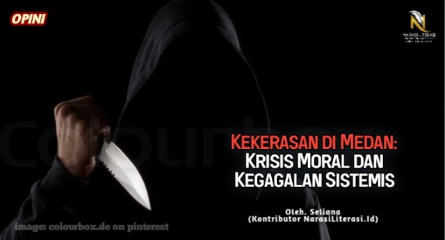 kekerasan di Medan krisis moral