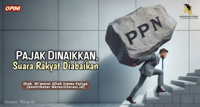 pajak dinaikkan suara rakyat diabaikan