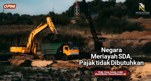 Negara Meriayah SDA pajak tidak dibutuhkan