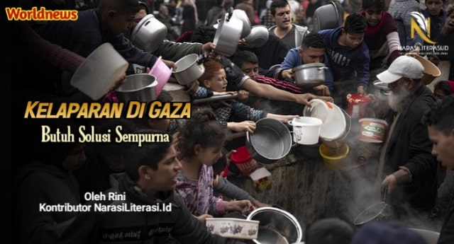kelaparan di Gaza
