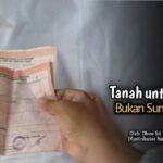 Tanah untuk hidup bukan sumber pajak
