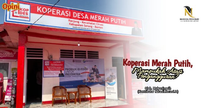 Koperasi merah putih mampukah atasi pengangguran