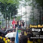 Demo mahasiswa stop MBG