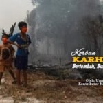 Korban karhutla bertambah