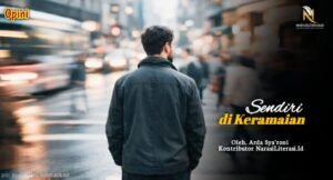 Sendiri di keramaian
