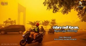 Udara jadi racun negara gagal melindungi