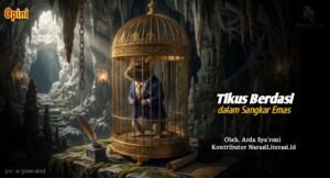 Tikus berdasi dalam sangkar emas