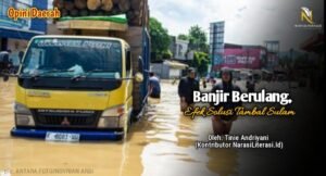 Banjir berulang efek solusi tambal sulam